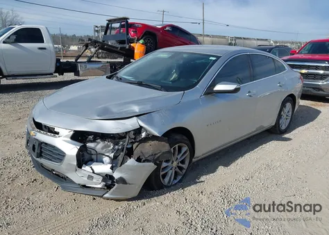 2018 Chevrolet Malibu Lt из США, поврежденный, VIN 1G1ZD5STXJF265760